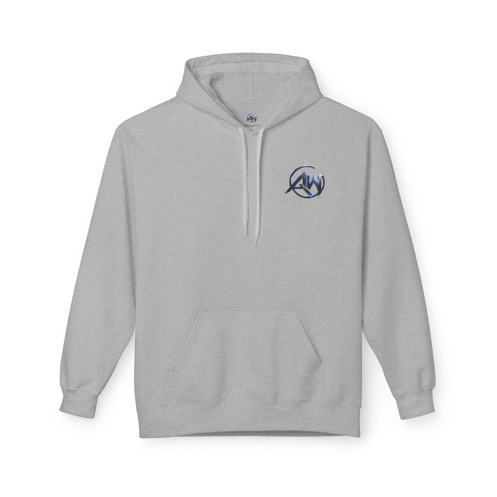 Gorilla 'Leave Your Mark'  Bold Graphic Cyber Crest AW Signature Emblem Fleece Pullover