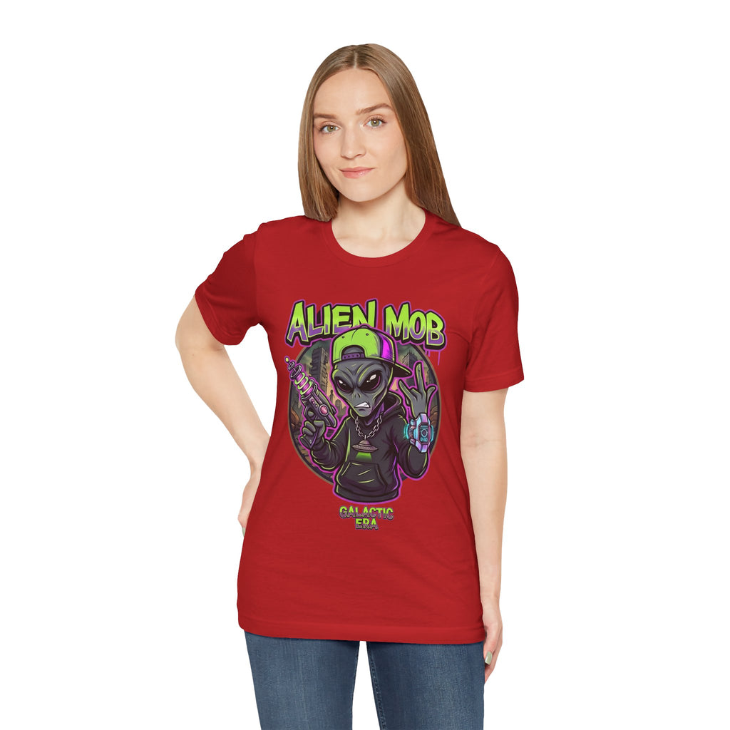 Alien Mob Galactic Era Graphic Alien Hip Hop T-Shirt