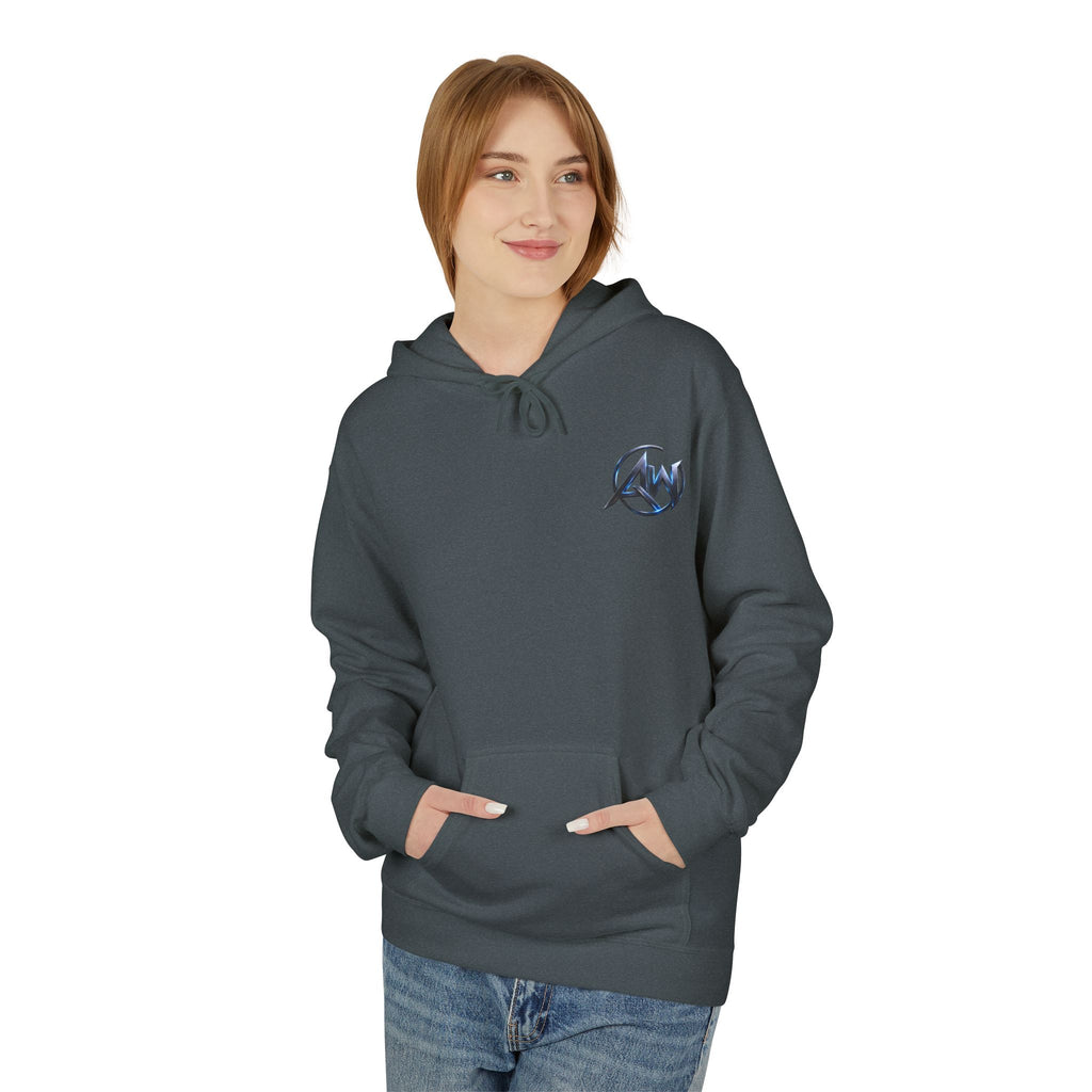 Gorilla 'Leave Your Mark'  Bold Graphic Cyber Crest AW Signature Emblem Fleece Pullover