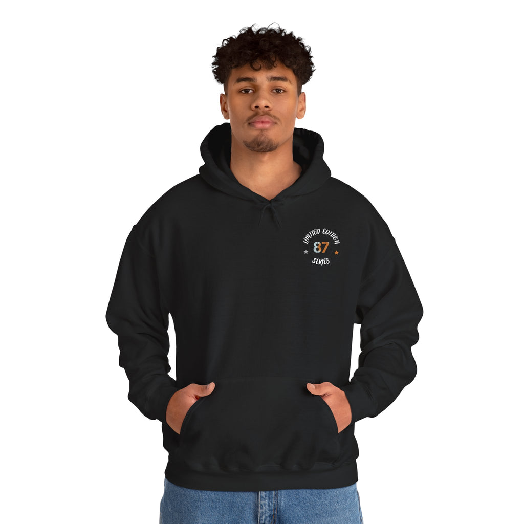 Hyena Graphic Baseball Hoodie "Leave Your Mark" 87 Series Limited Edition