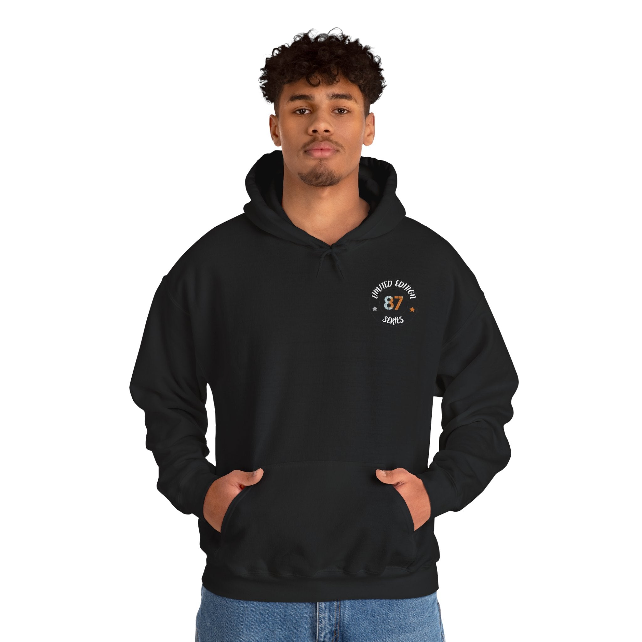 Hyena Graphic Baseball Hoodie "Leave Your Mark" 87 Series Limited Edition