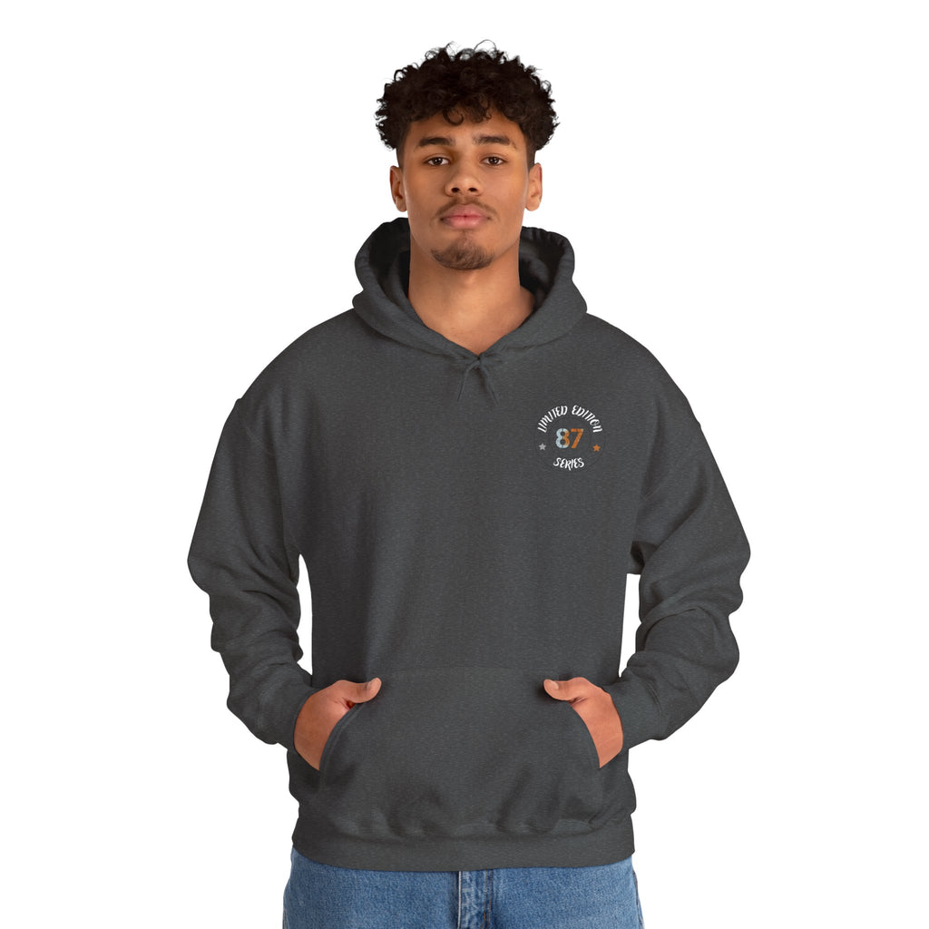 Hyena Graphic Baseball Hoodie "Leave Your Mark" 87 Series Limited Edition