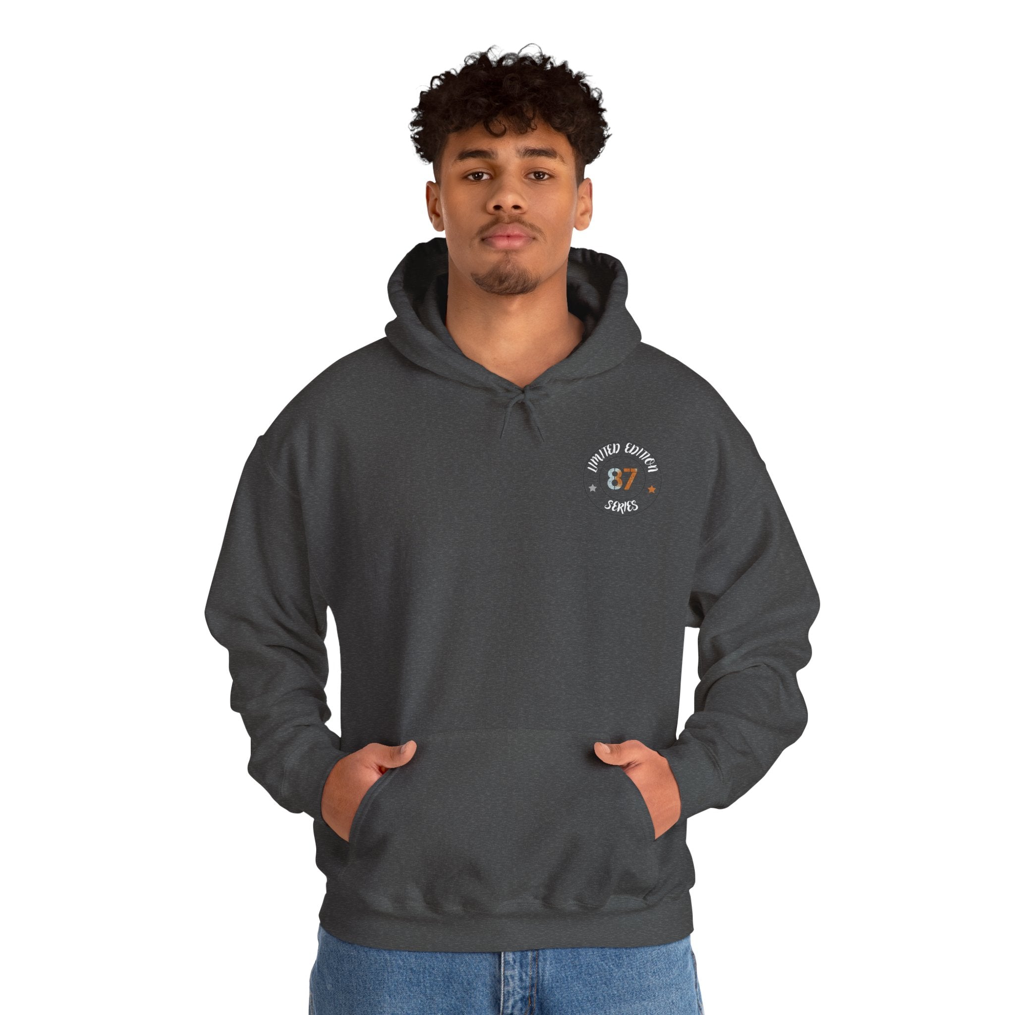 Hyena Graphic Baseball Hoodie "Leave Your Mark" 87 Series Limited Edition