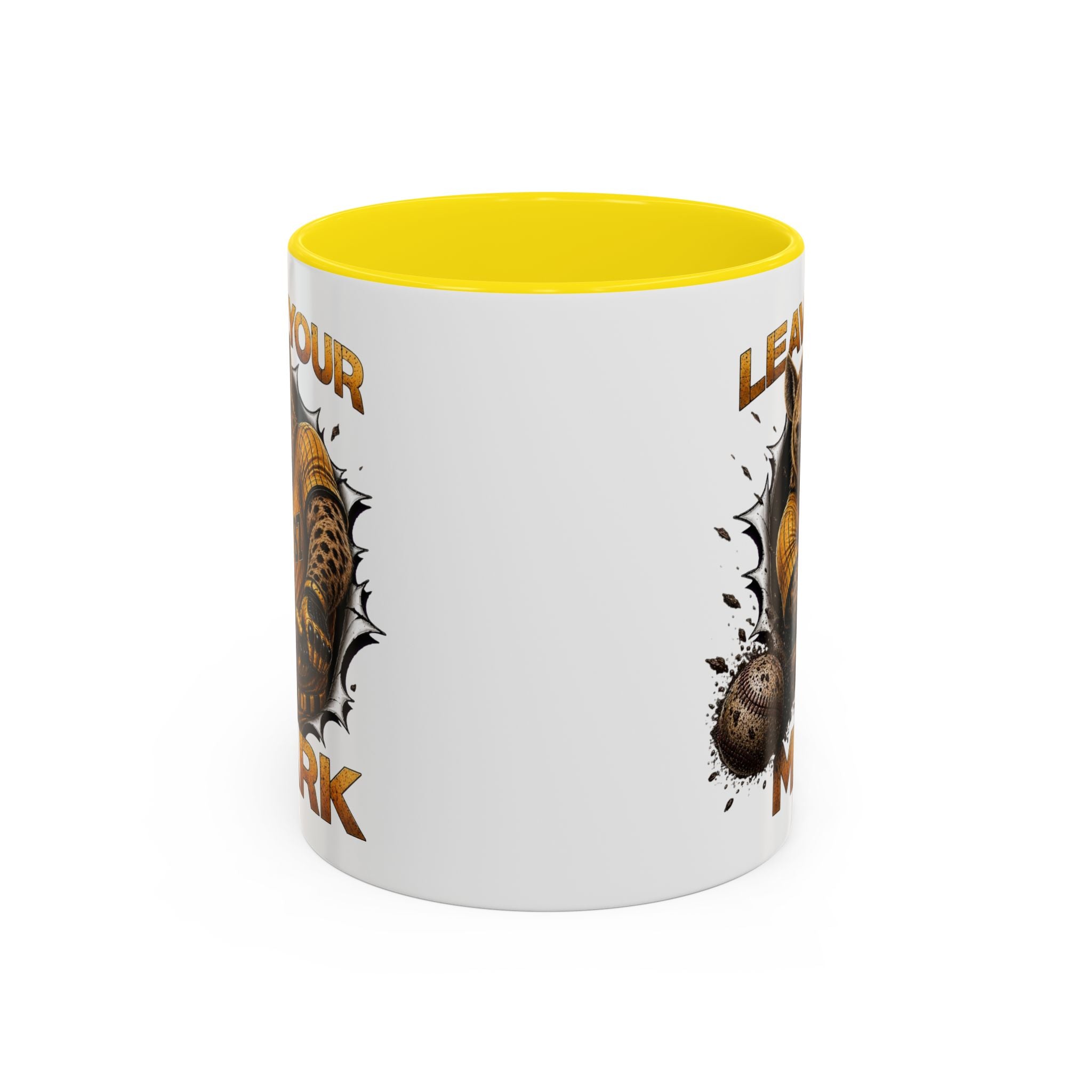 Wild Hyena Baseball  "Leave Your Mark" Fierce Animal Sports Accent Coffee Mug