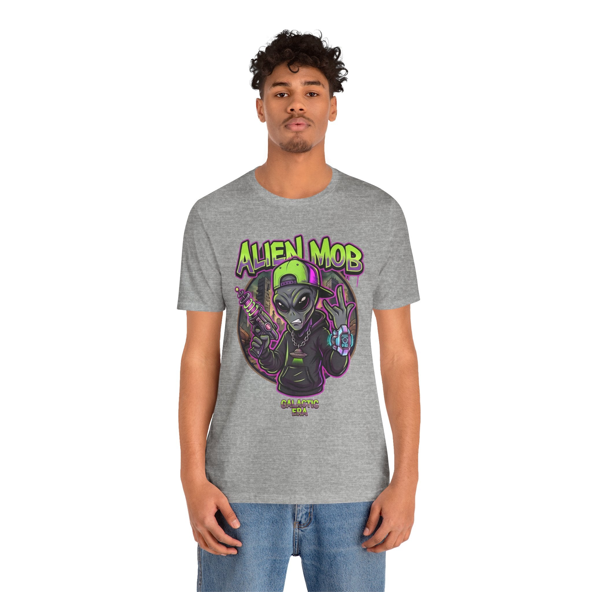 Alien Mob Galactic Era Graphic Alien Hip Hop T-Shirt