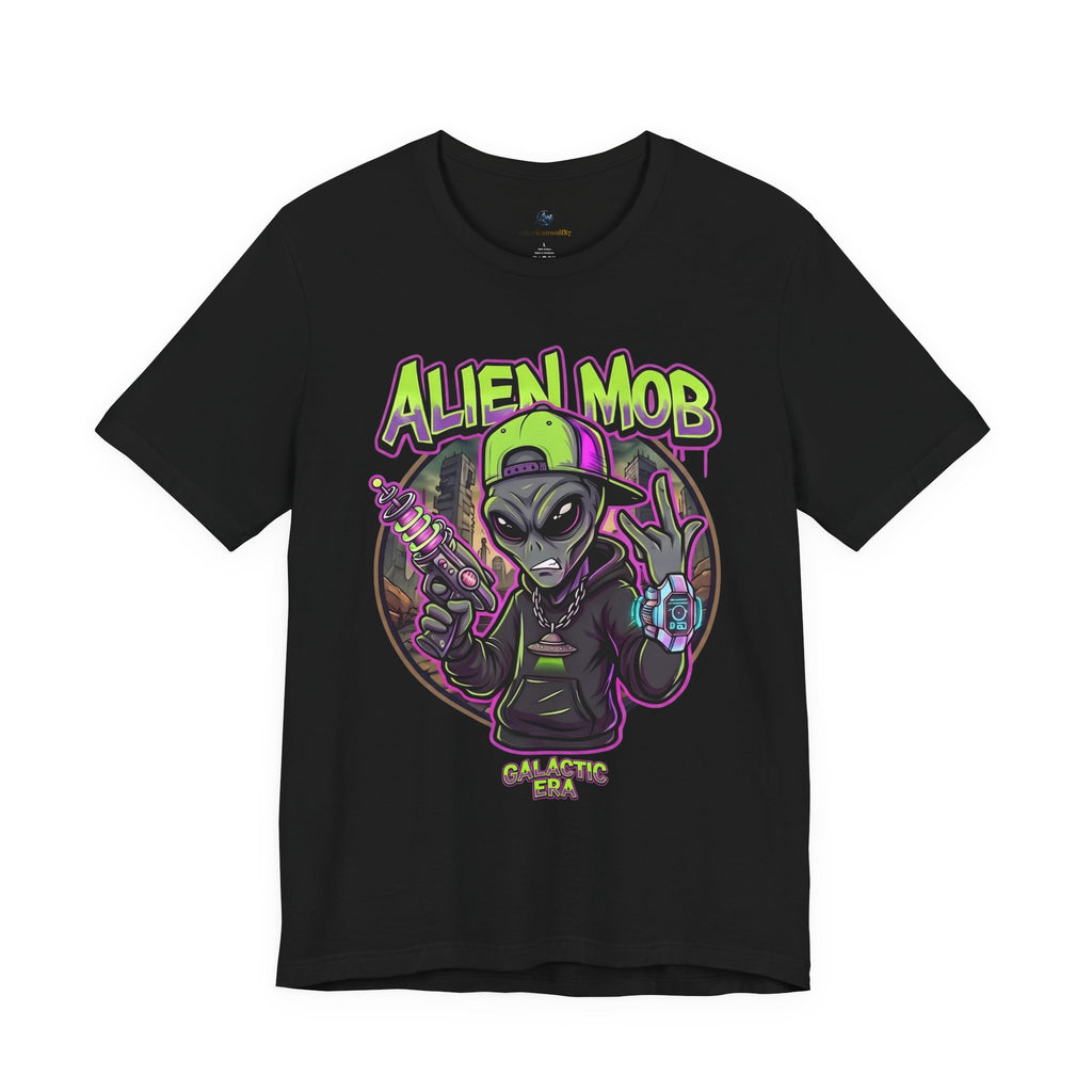 Alien Mob Galactic Era Graphic Alien Hip Hop T-Shirt