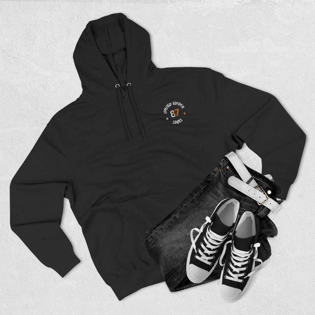 Hyena  Graphic Baseball Hoodie "Leave Your Mark" 87 Series Limited Edition