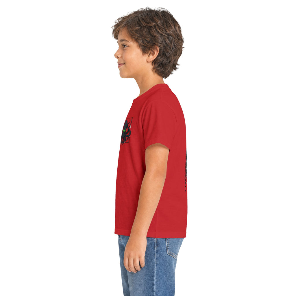 Kids T-Shirt  'Consume Your Demons' The Kraken Octopus Graphic Tee