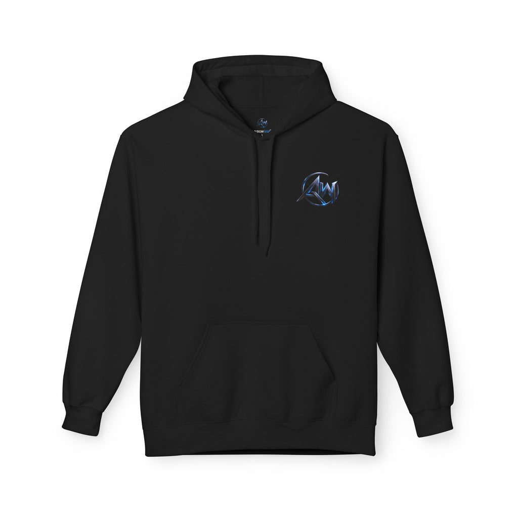 Gorilla 'Leave Your Mark'  Bold Graphic Cyber Crest AW Signature Emblem Fleece Pullover