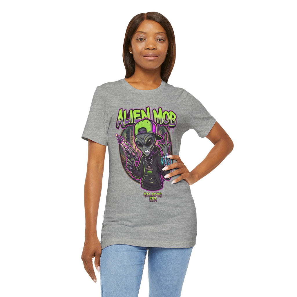 Alien Mob Galactic Era Graphic Alien Hip Hop T-Shirt