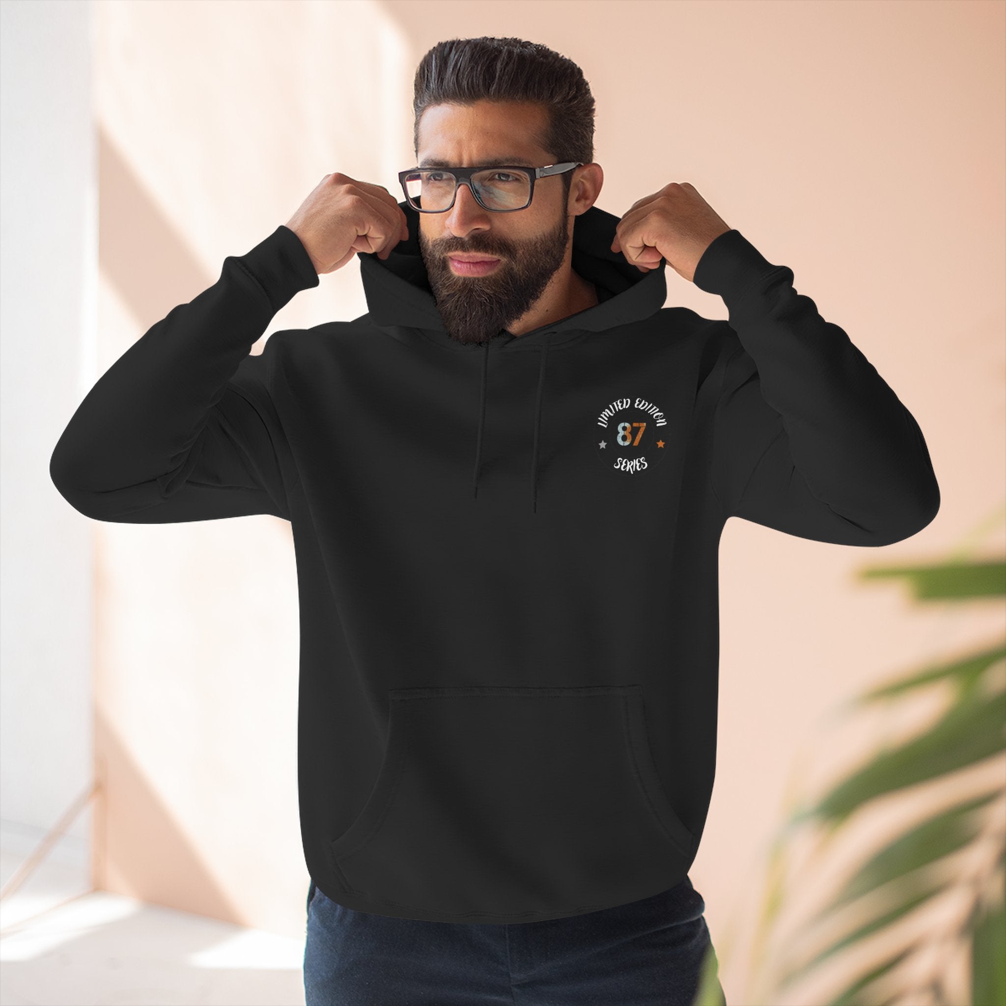 Hyena  Graphic Baseball Hoodie "Leave Your Mark" 87 Series Limited Edition