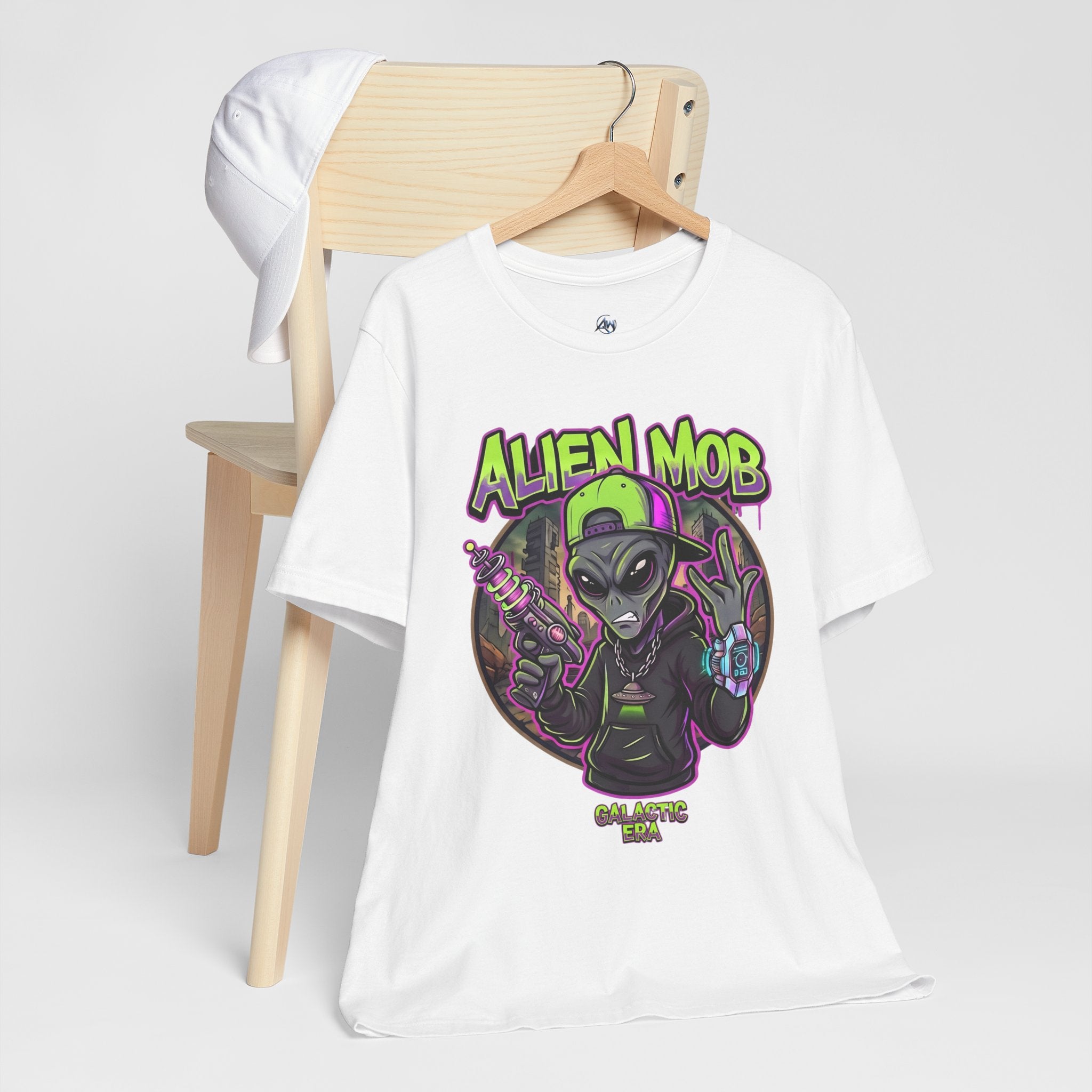Alien Mob Galactic Era Graphic Alien Hip Hop T-Shirt