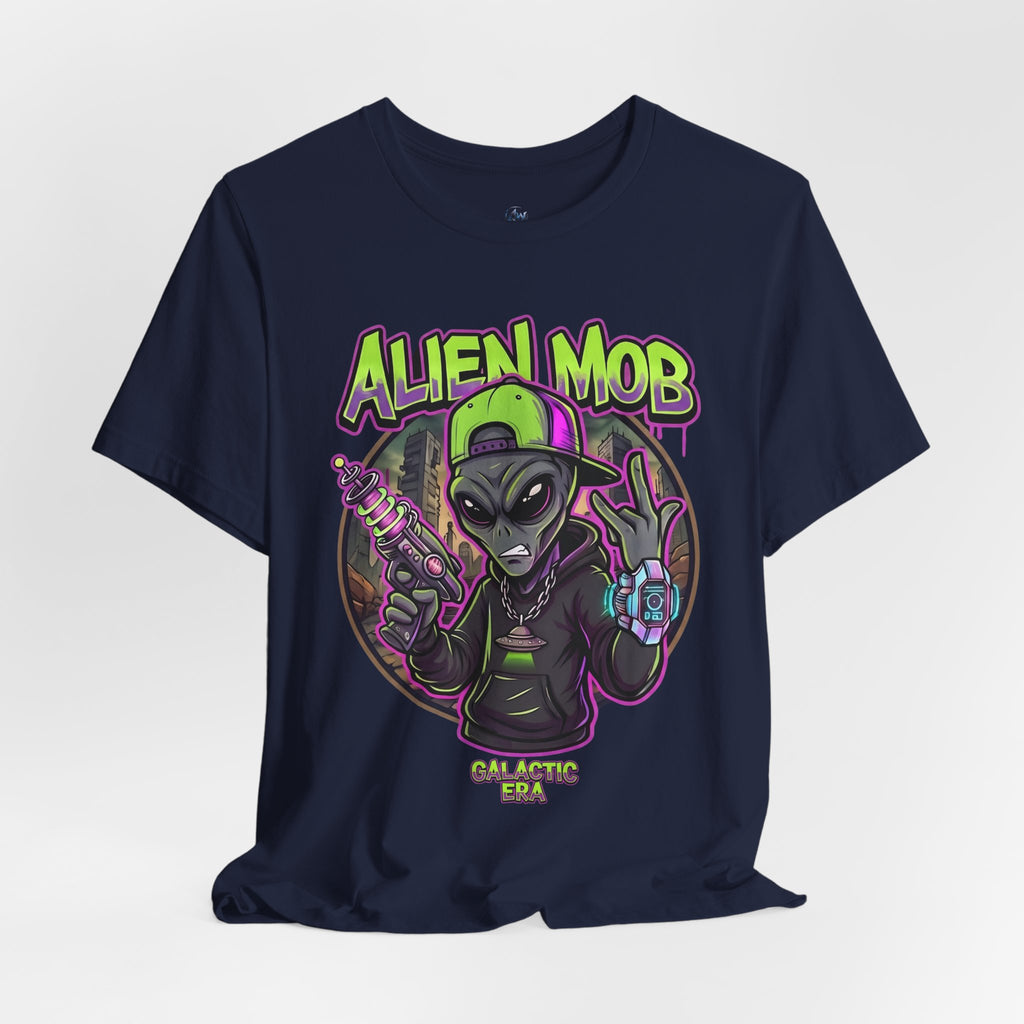 Alien Mob Galactic Era Graphic Alien Hip Hop T-Shirt