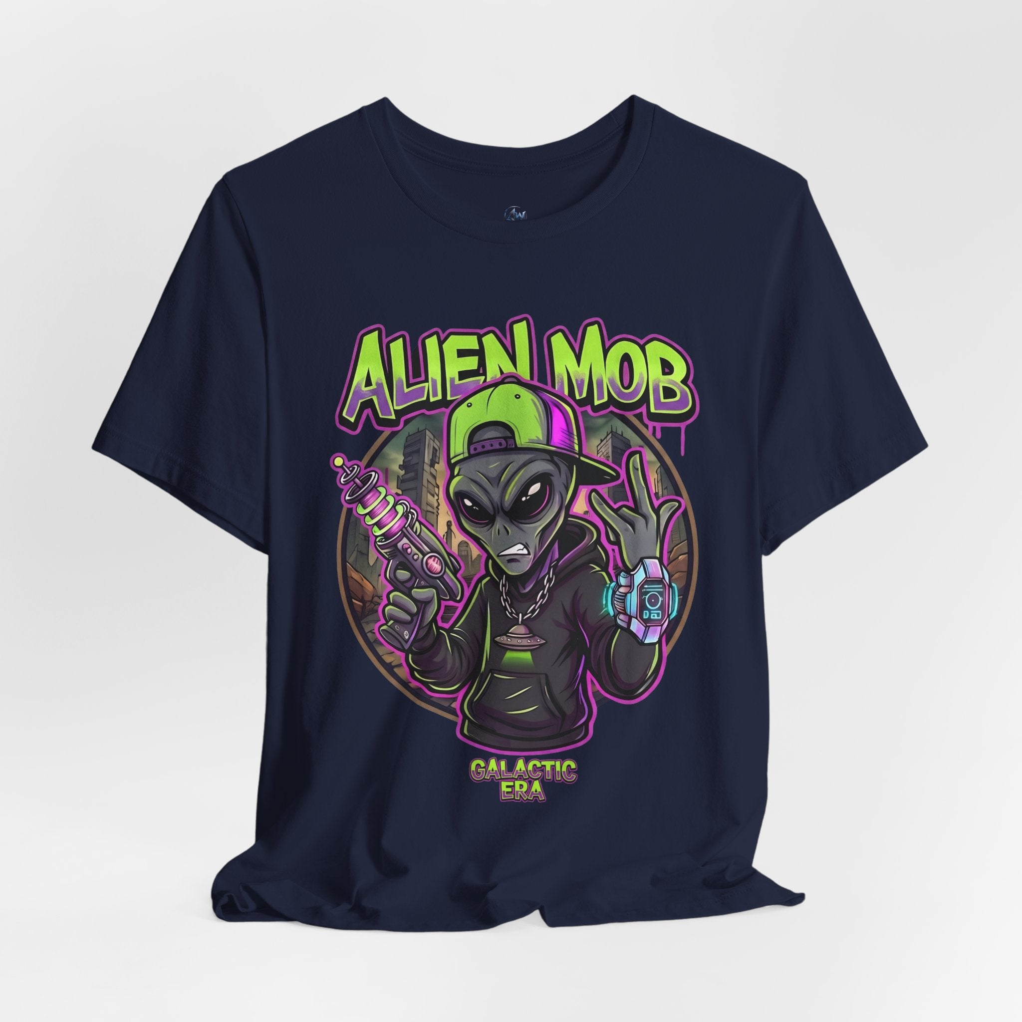 Alien Mob Galactic Era Graphic Alien Hip Hop T-Shirt