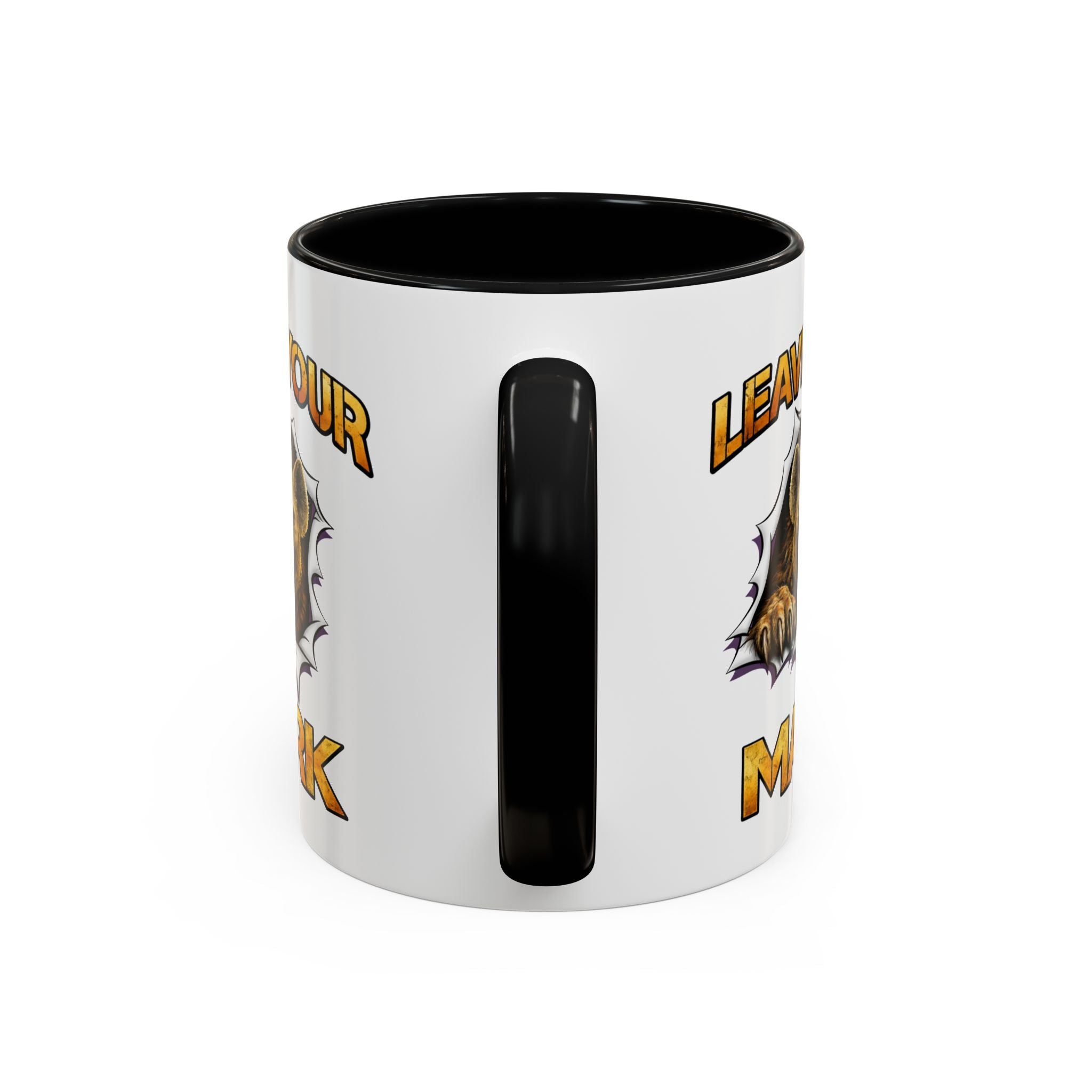 Wild Hyena "Leave Your Mark Fierce Animal Accent Coffee Mug