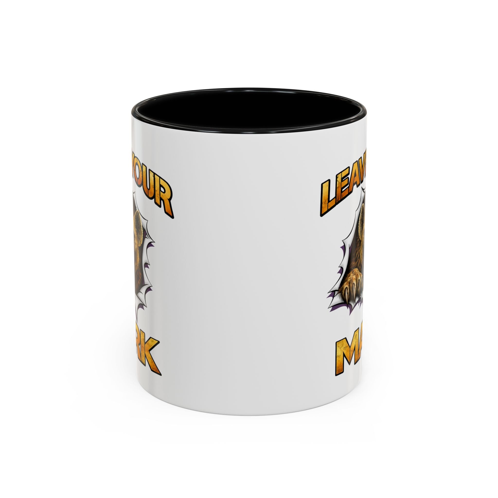 Wild Hyena "Leave Your Mark Fierce Animal Accent Coffee Mug