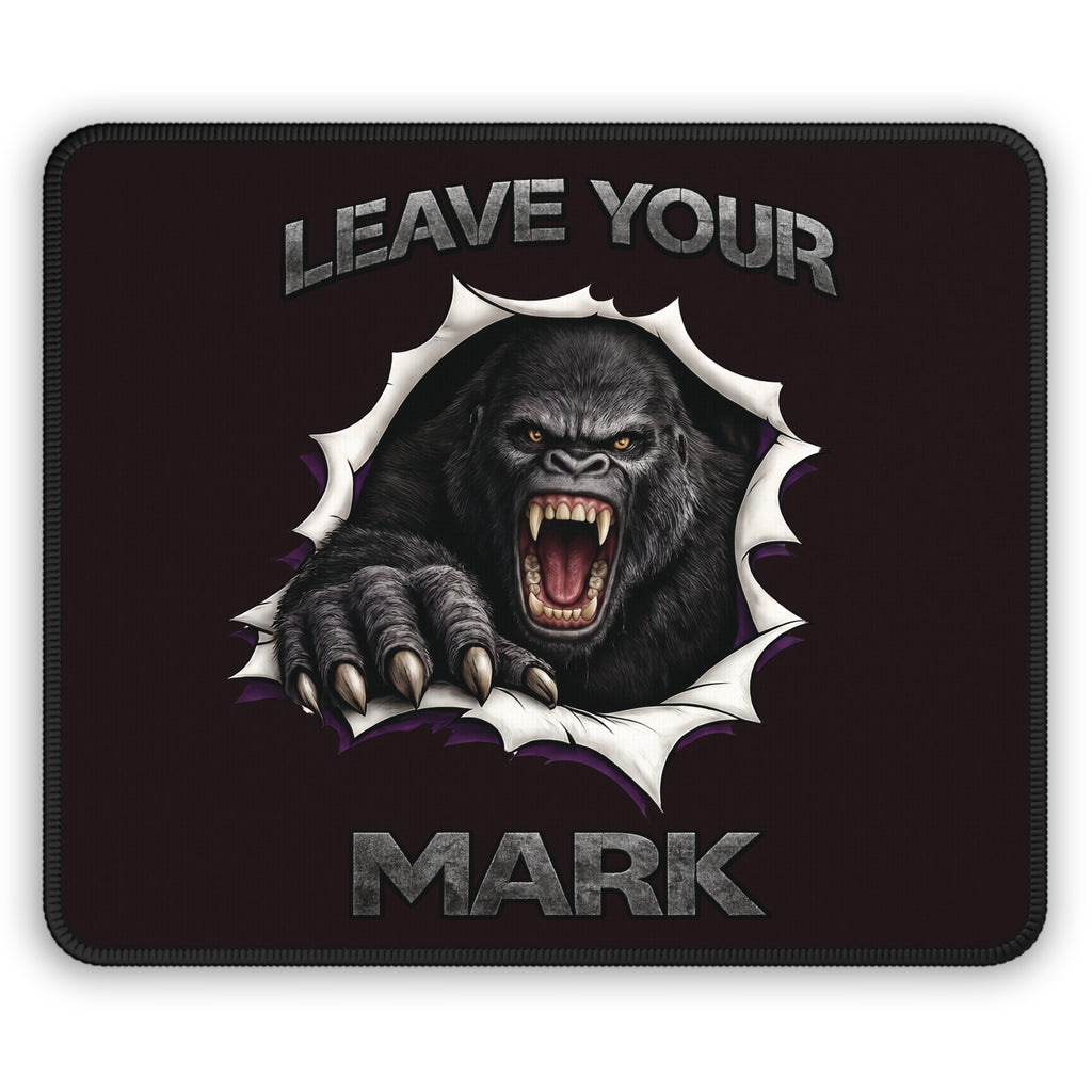 Gorilla "Leave Your Mark" Gaming Mouse Pad