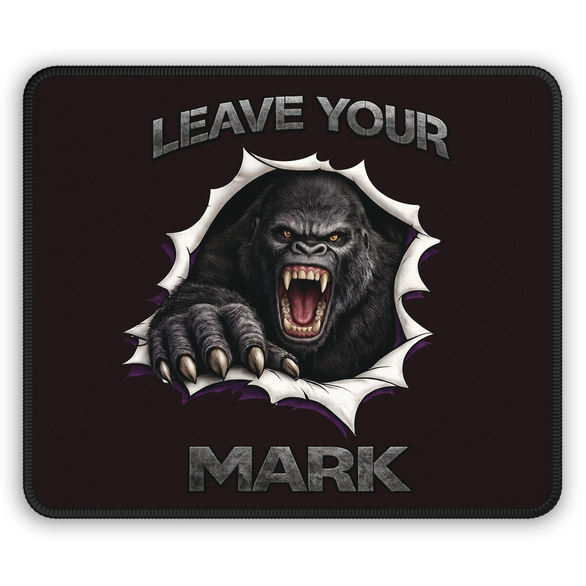Gorilla "Leave Your Mark" Gaming Mouse Pad
