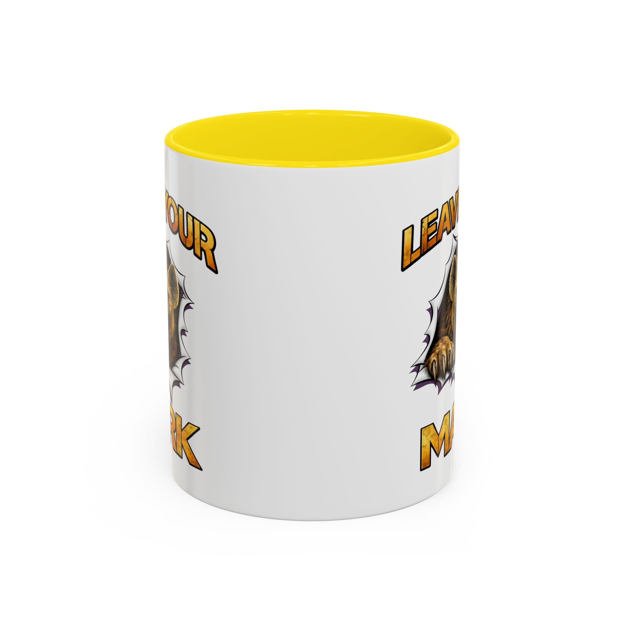 Wild Hyena "Leave Your Mark Fierce Animal Accent Coffee Mug