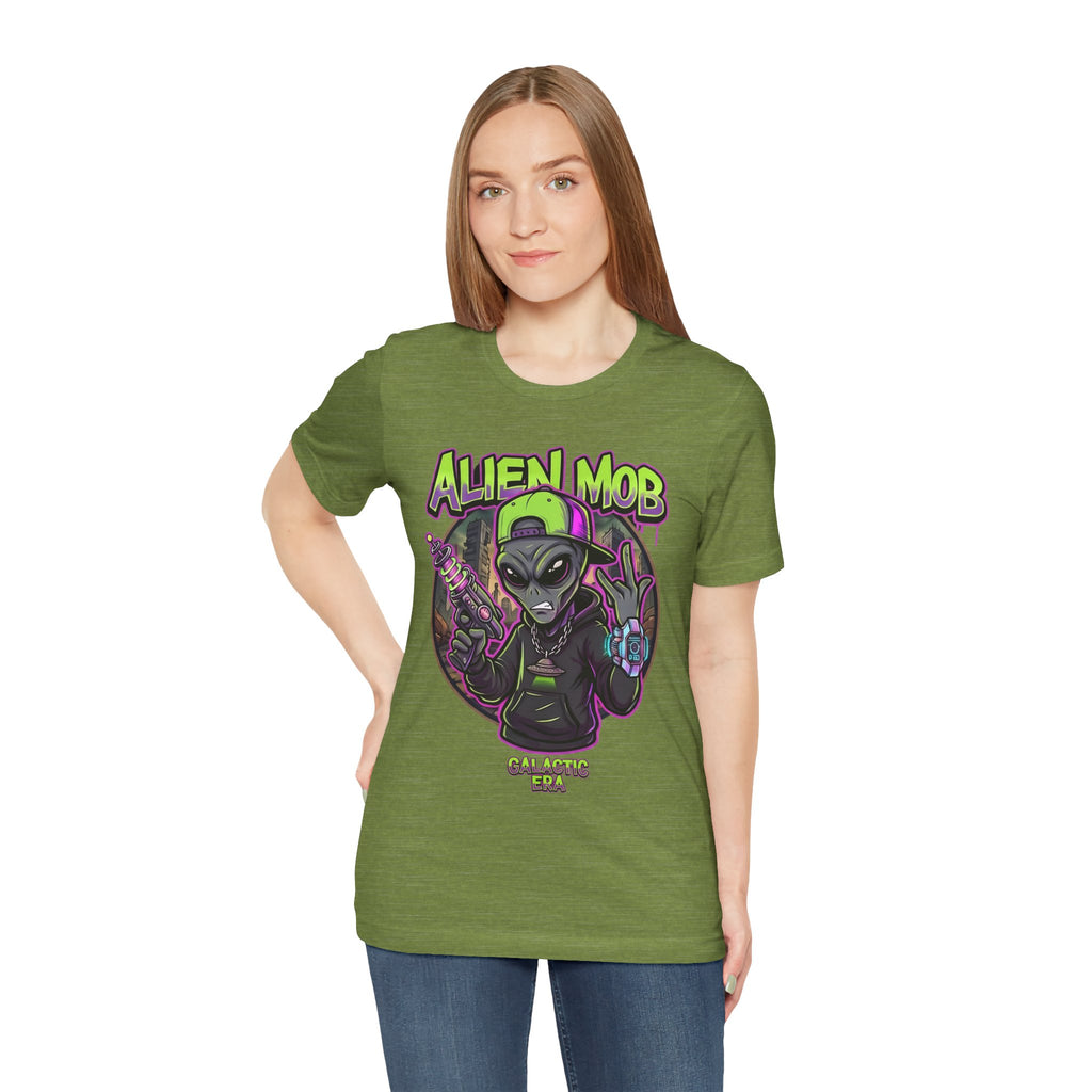 Alien Mob Galactic Era Graphic Alien Hip Hop T-Shirt