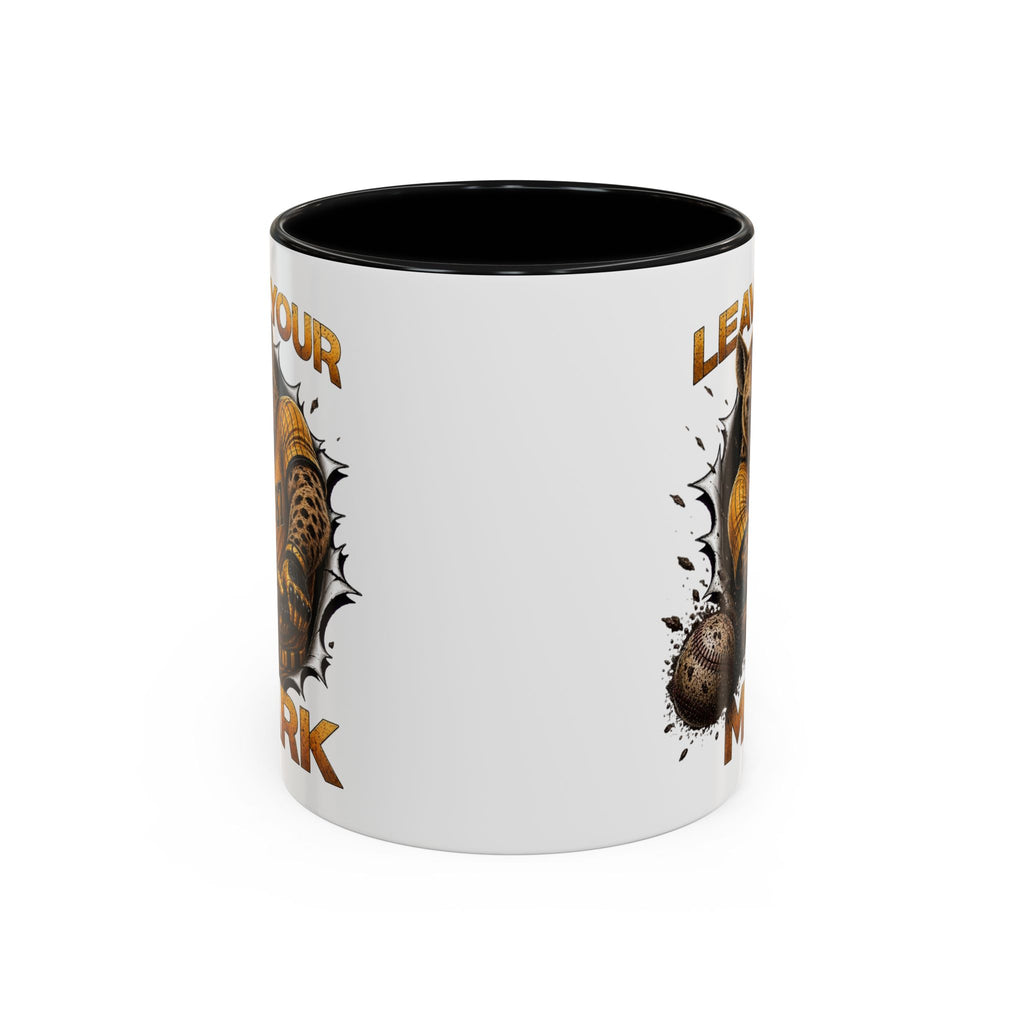 Wild Hyena Baseball  "Leave Your Mark" Fierce Animal Sports Accent Coffee Mug