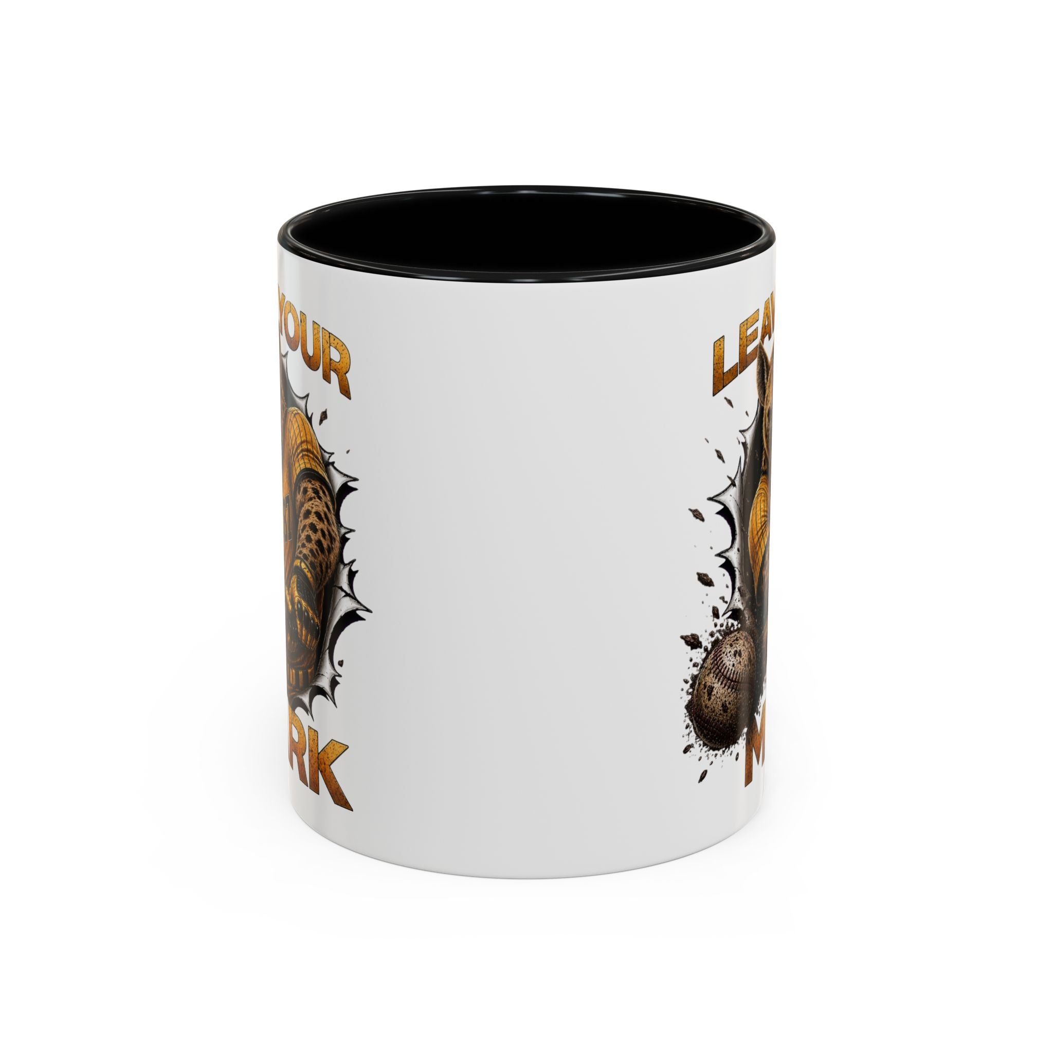 Wild Hyena Baseball  "Leave Your Mark" Fierce Animal Sports Accent Coffee Mug