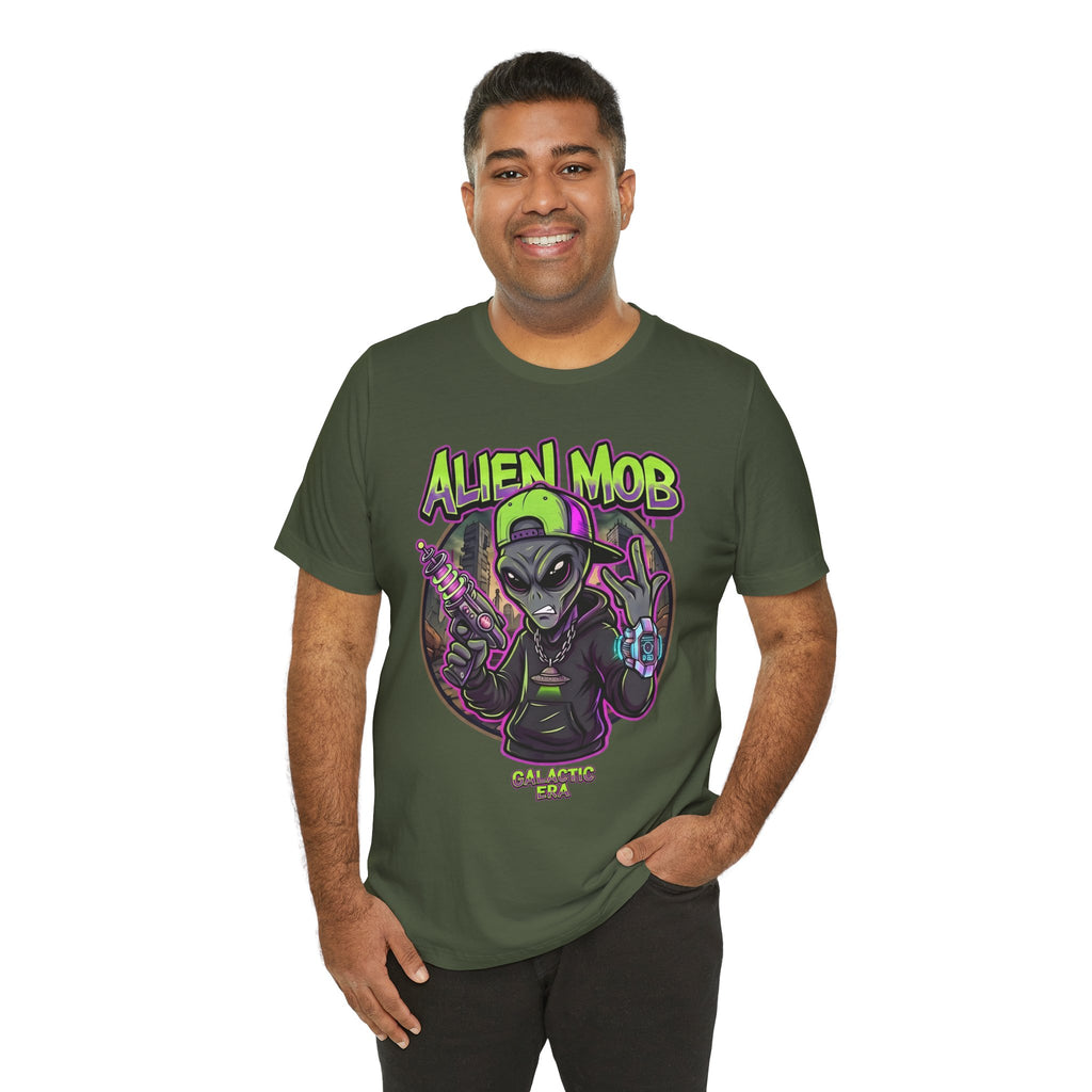 Alien Mob Galactic Era Graphic Alien Hip Hop T-Shirt