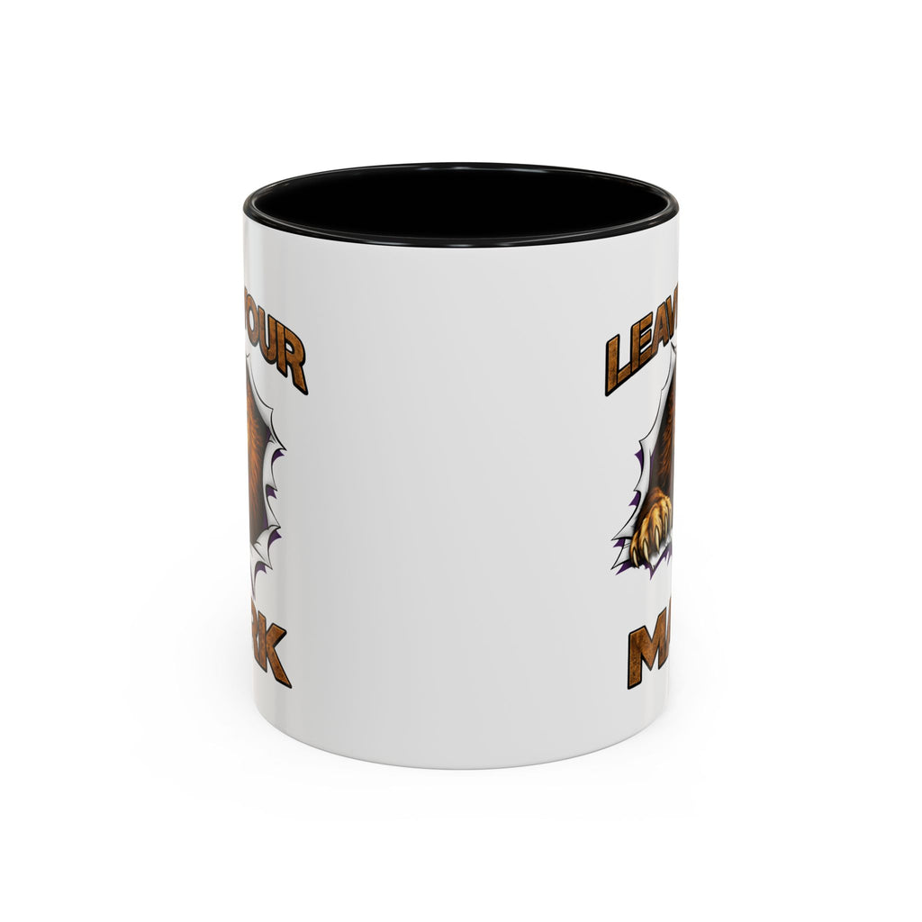 Wild Lion Leave Your Mark Fierce Animal Ceramic Accent Coffee Mug
