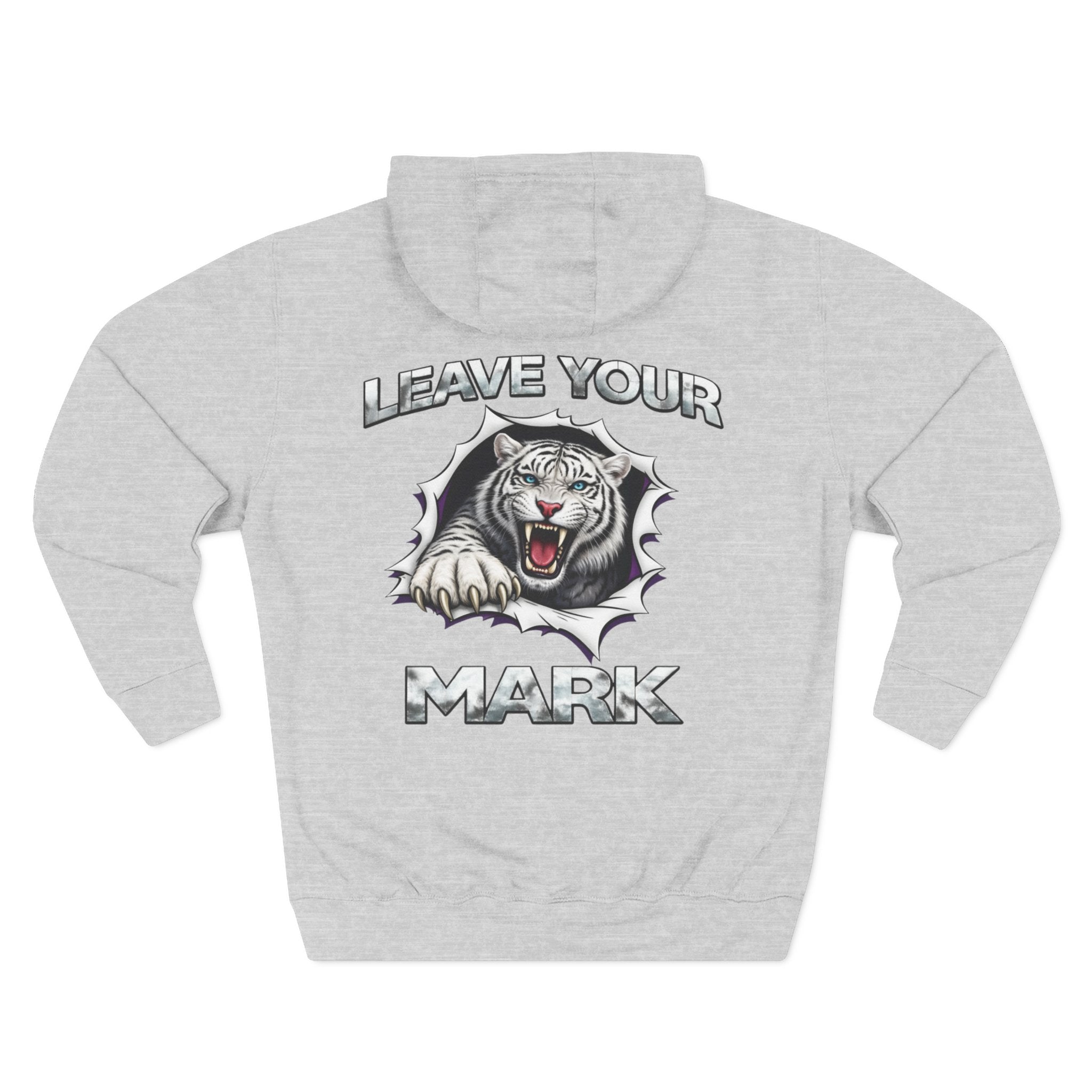 White Tiger Graphic Hoodie – “Leave Your Mark” 87 Series Limited Edition Pullover Sweater