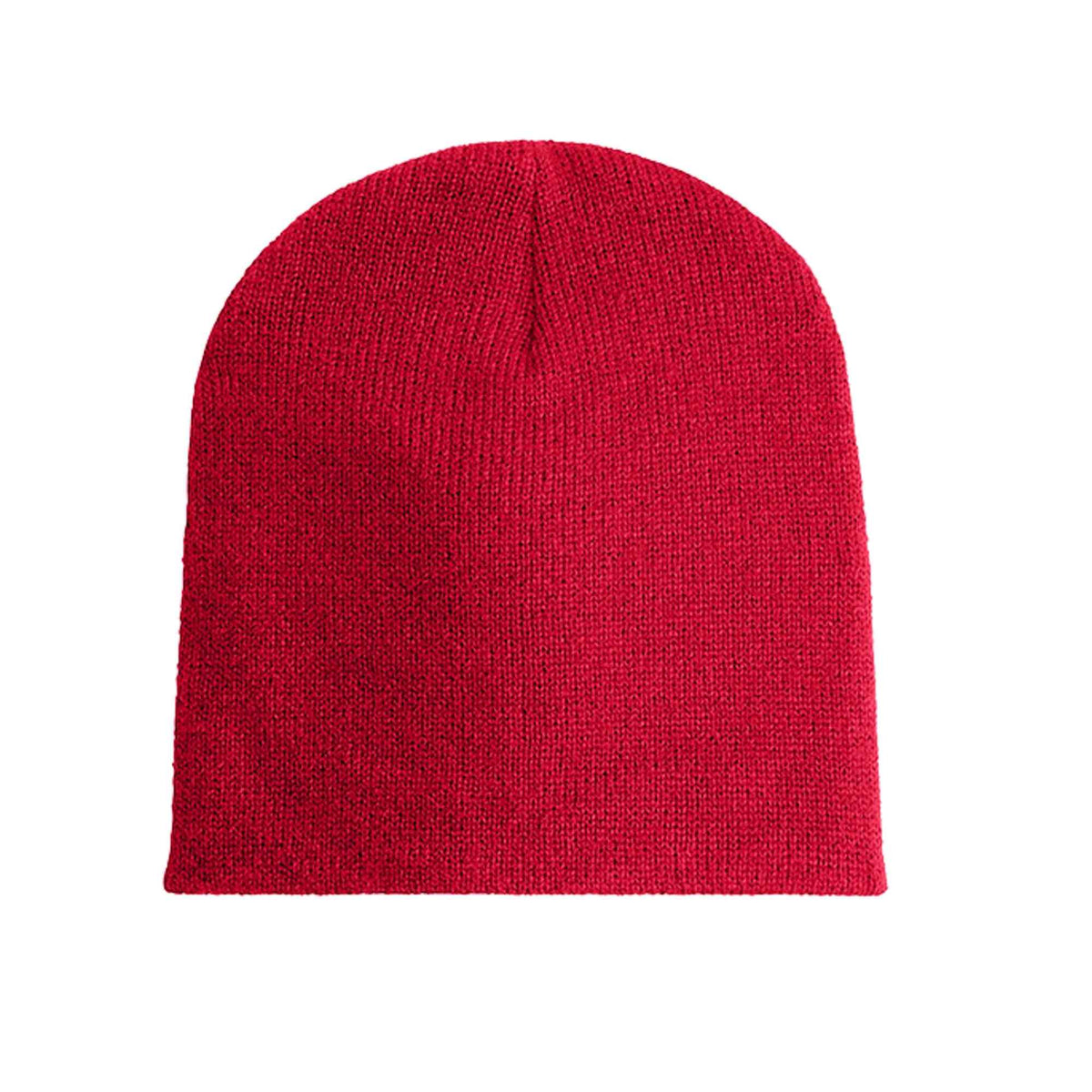 Beanie Hat – AW Signature Crest Emblem Skull Cap | Premium Streetwear Knit Hat - Americanwolf87