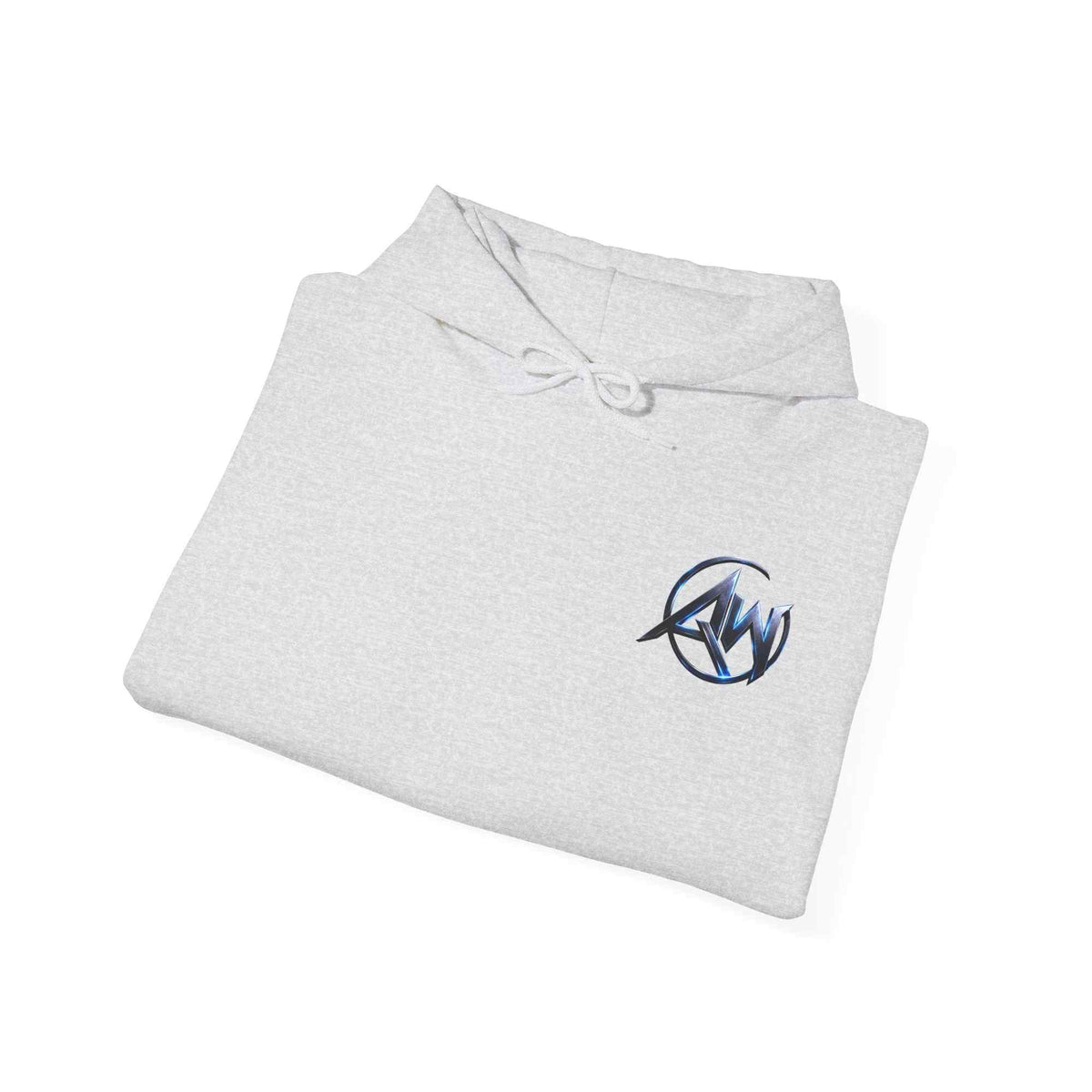 Black Wolf Hoodie "Leave Your Mark" Cyber Crest AW Signature Emblem Pullover drawstring Sweater - Americanwolf87