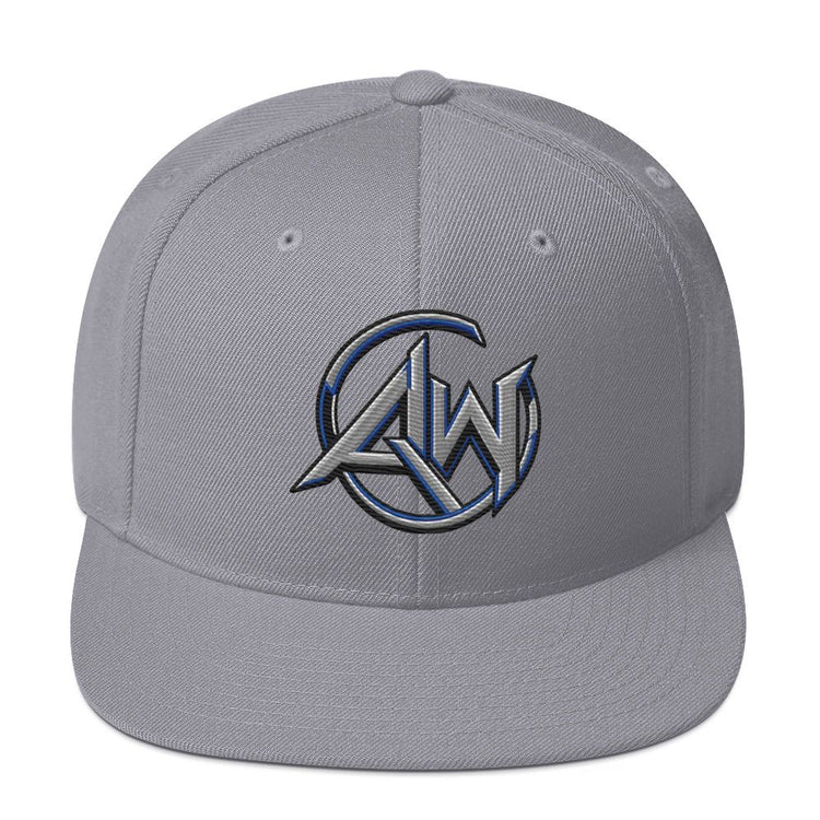 Gray cap with 'Future AW' text on a white background