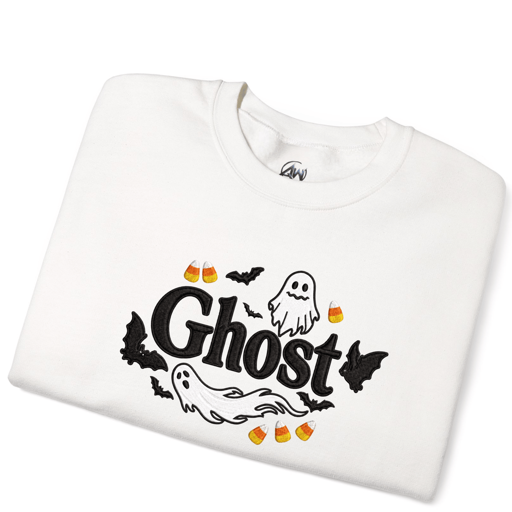 Ghost Halloween Crewneck Sweatshirt - Americanwolf87