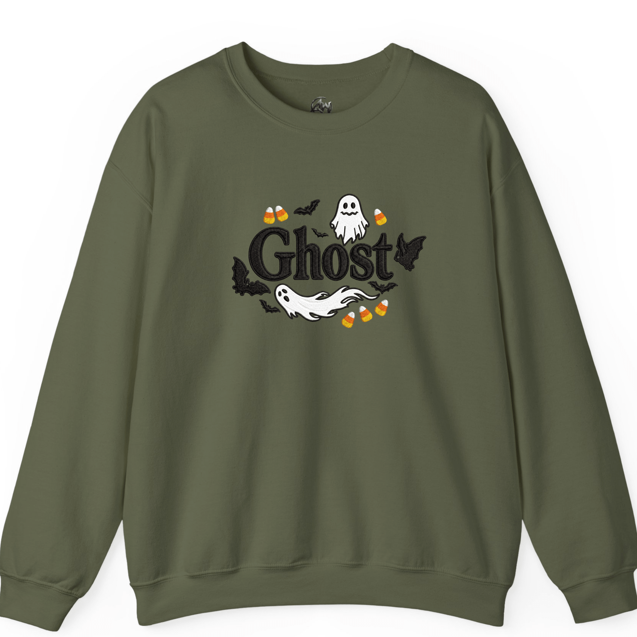 Ghost Halloween Crewneck Sweatshirt - Americanwolf87
