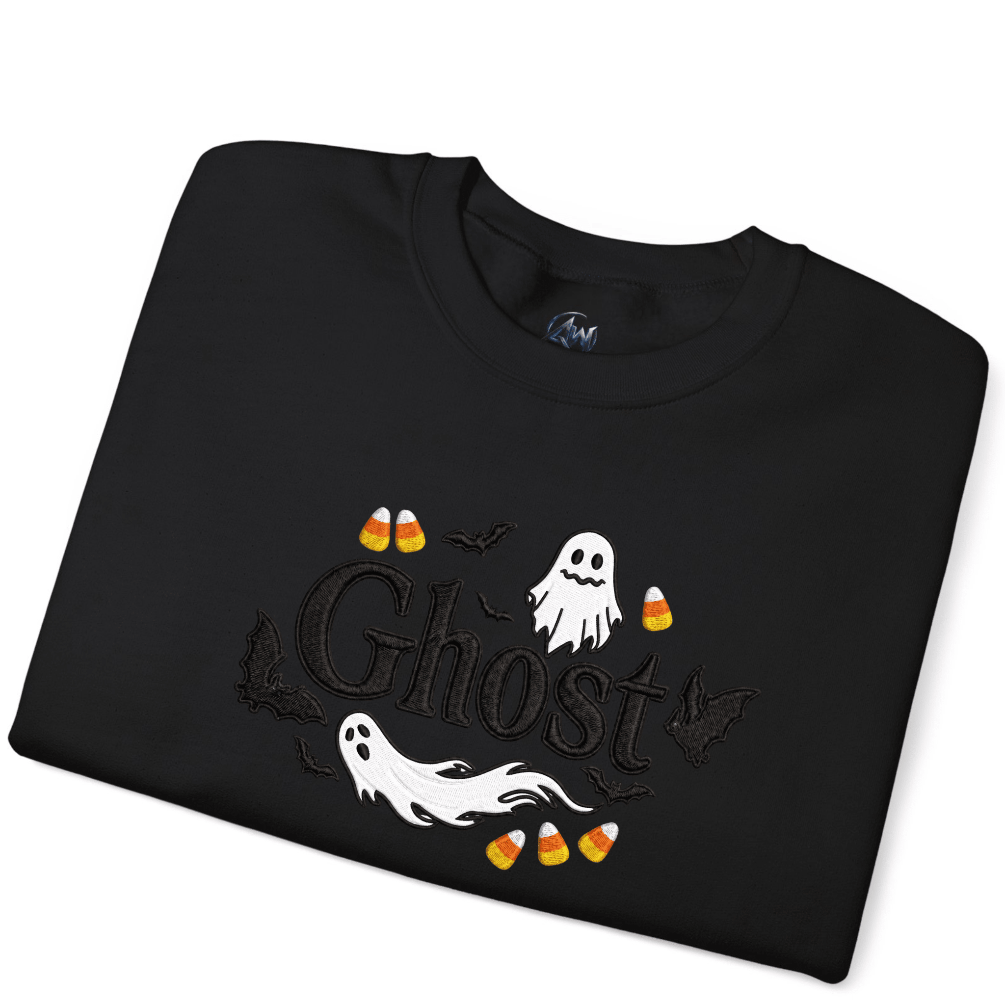Ghost Halloween Crewneck Sweatshirt - Americanwolf87