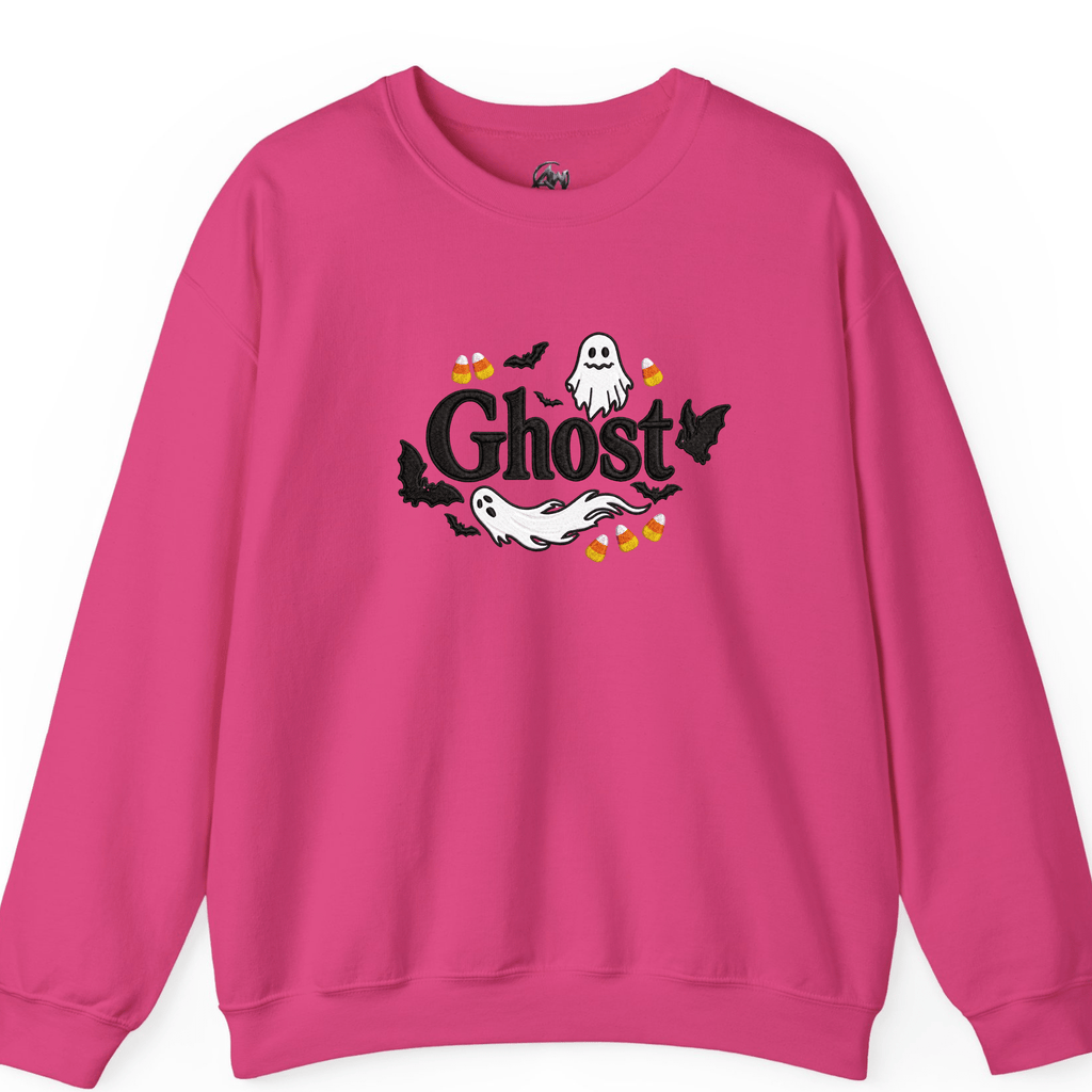 Ghost Halloween Crewneck Sweatshirt - Americanwolf87