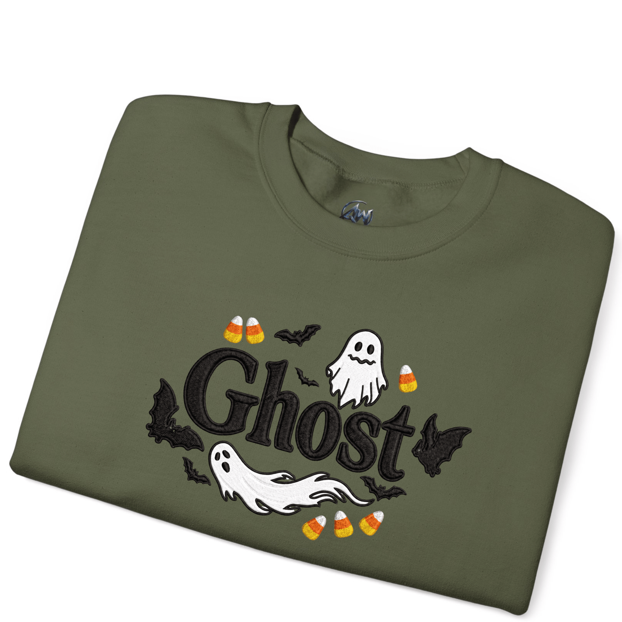 Ghost Halloween Crewneck Sweatshirt - Americanwolf87