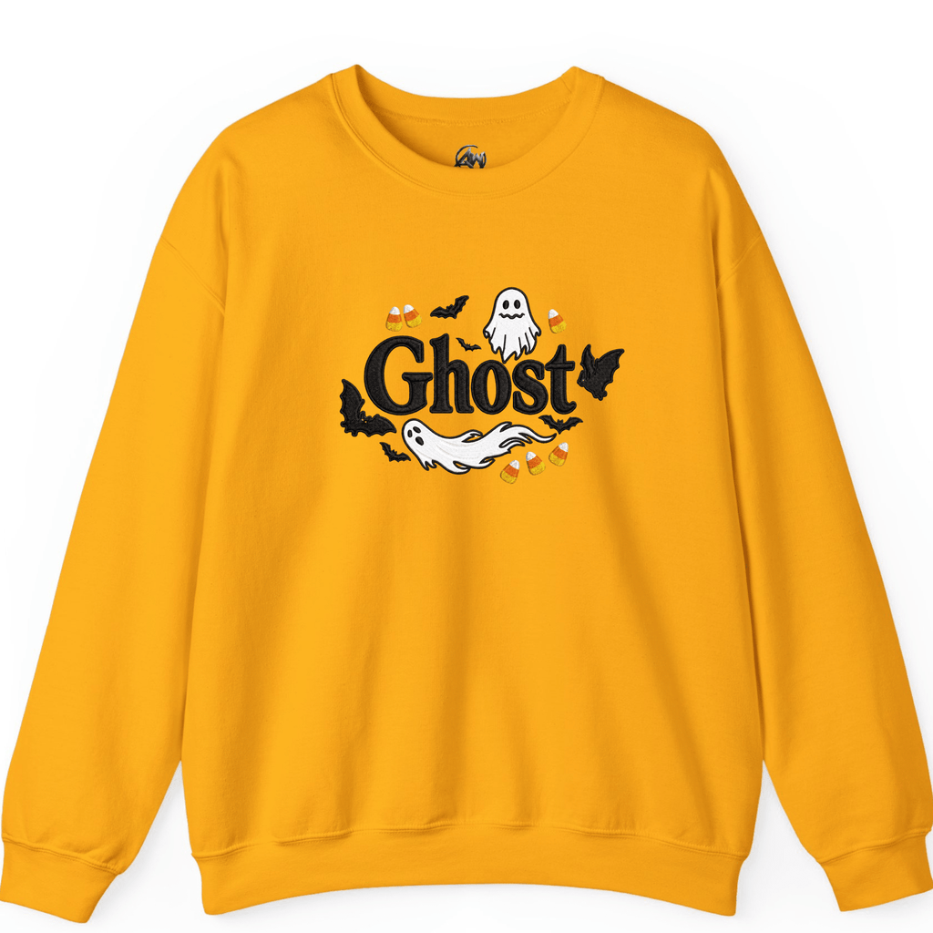 Ghost Halloween Crewneck Sweatshirt - Americanwolf87