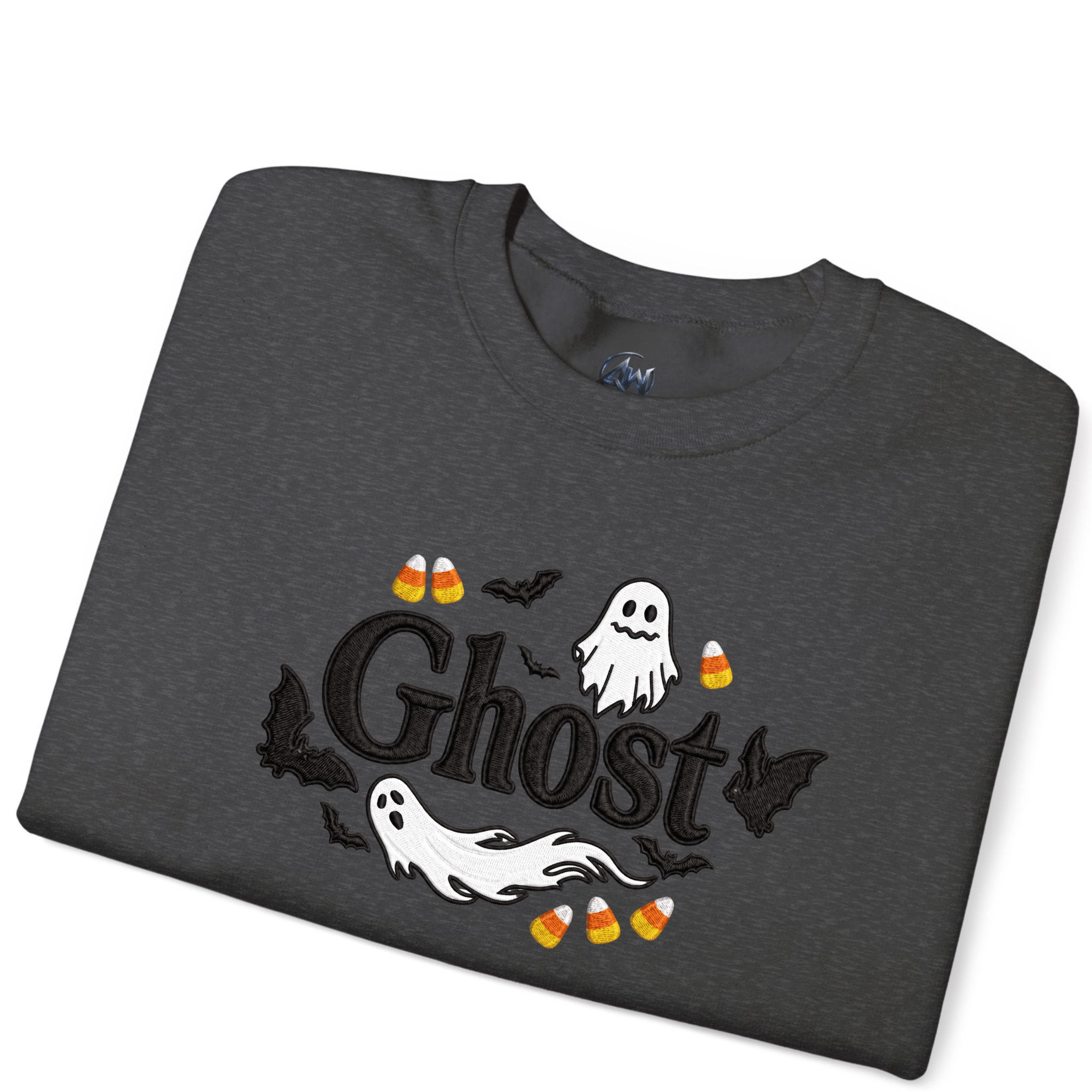 Ghost Halloween Crewneck Sweatshirt - Americanwolf87