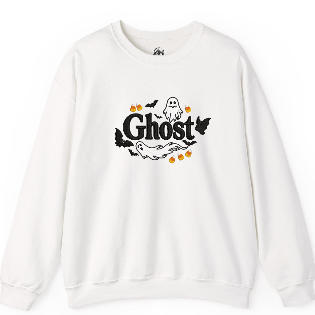 Ghost Halloween Crewneck Sweatshirt - Americanwolf87