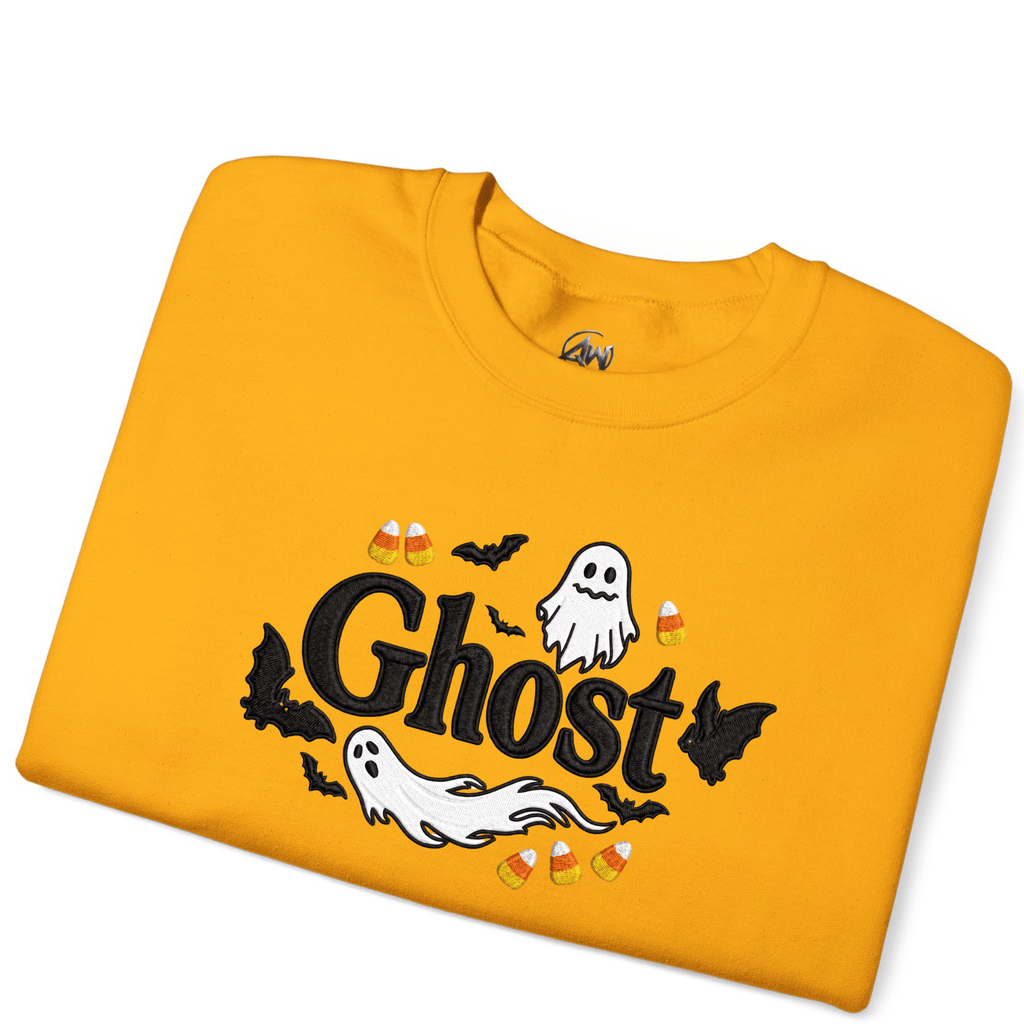 Ghost Halloween Crewneck Sweatshirt - Americanwolf87