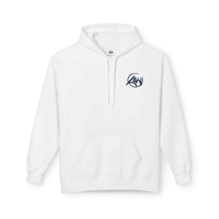 Gorilla 'Leave Your Mark' Bold Graphic Cyber Crest AW Signature Emblem Fleece Pullover - Americanwolf87