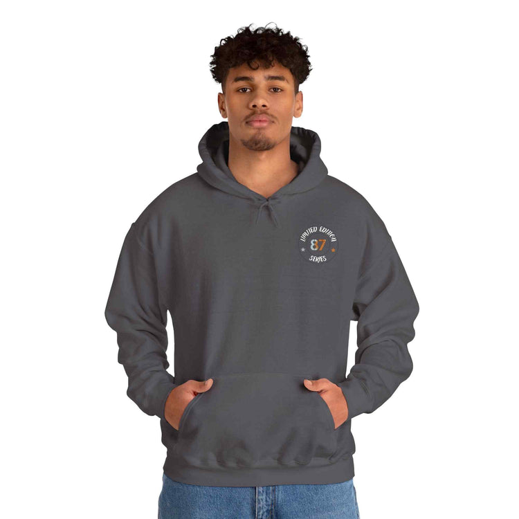 Hyena Graphic Baseball Hoodie "Leave Your Mark" 87 Series Limited Edition - Americanwolf87