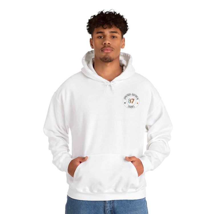 Hyena Graphic Baseball Hoodie "Leave Your Mark" 87 Series Limited Edition - Americanwolf87