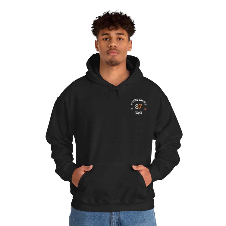 Hyena Graphic Baseball Hoodie "Leave Your Mark" 87 Series Limited Edition - Americanwolf87