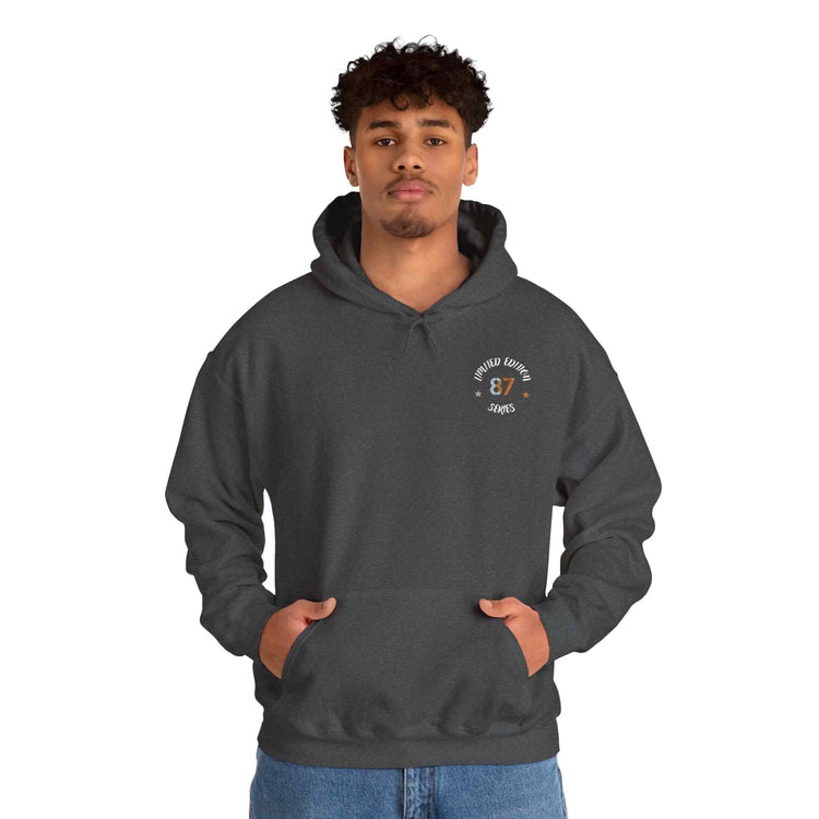 Hyena Graphic Baseball Hoodie "Leave Your Mark" 87 Series Limited Edition - Americanwolf87