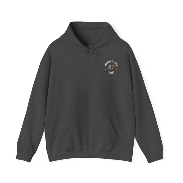 Hyena Graphic Baseball Hoodie "Leave Your Mark" 87 Series Limited Edition - Americanwolf87