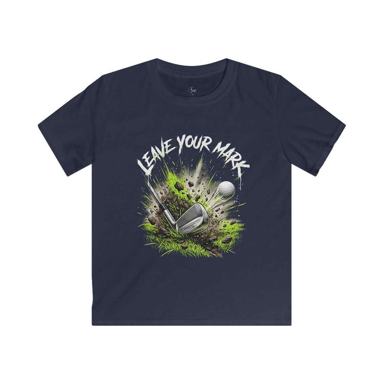 Kids' "Leave Your Mark" Graphic Golf Tee - Americanwolf87