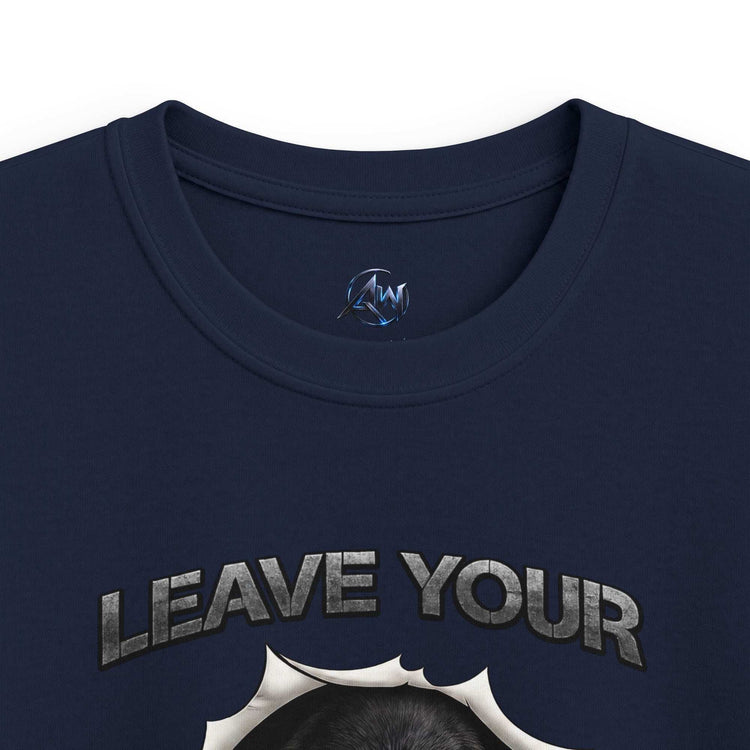 Kids Tee 'Leave Your Mark' Gorilla Graphic Shirt - Americanwolf87