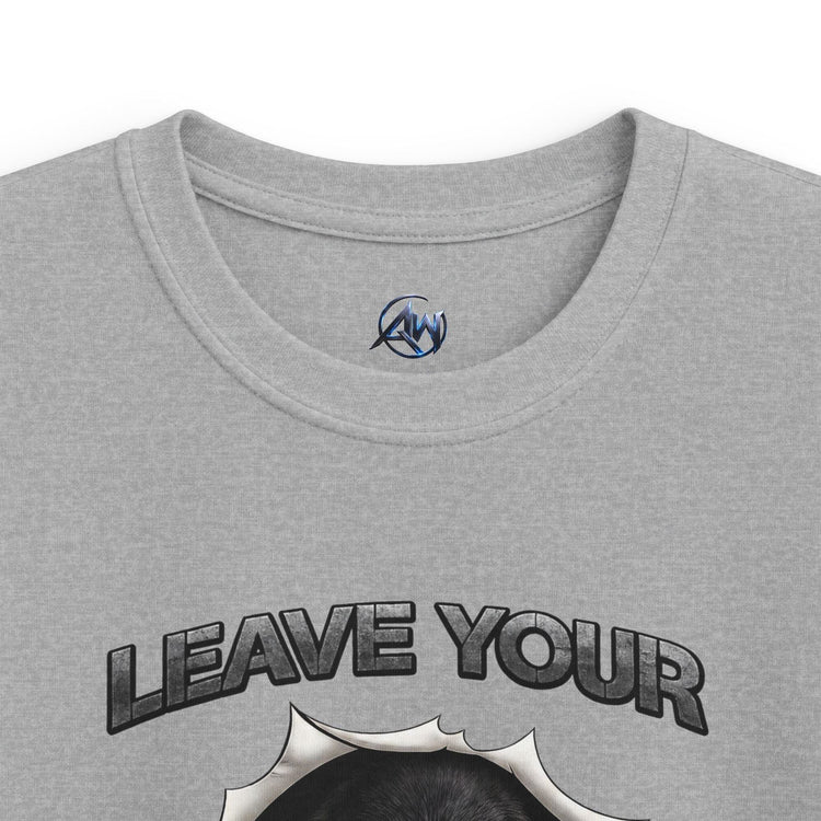 Kids Tee 'Leave Your Mark' Gorilla Graphic Shirt - Americanwolf87